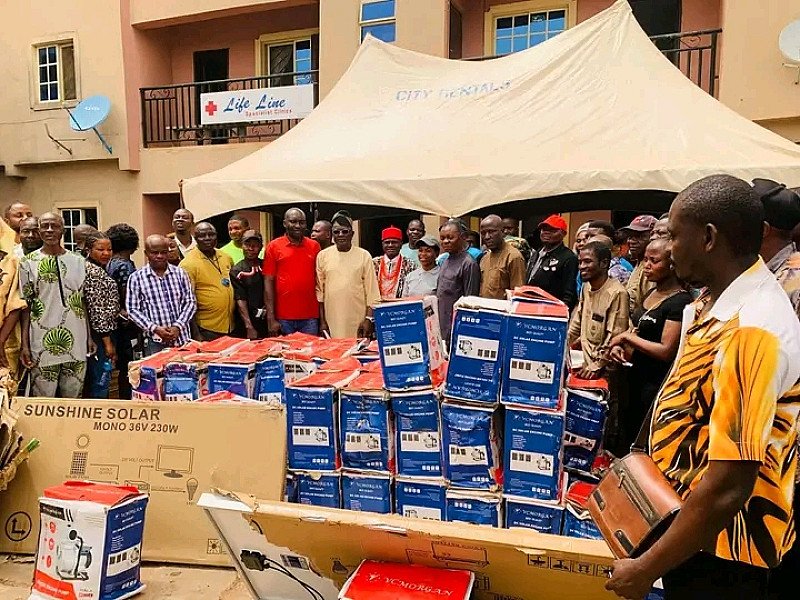 EMPOWERMENT: Hon. Chidi Obetta Distributes 100 Solar-Powered Irrigation Pumps to Farmers in his Constituency