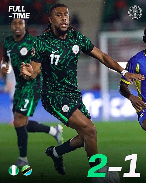 Nigeria Wins Thriller: Lookman Scores Winner in 2-1 AFCON Victory Over Tanzania