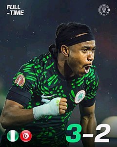 Nigeria's Super Eagles Triumph Over Tunisia, Secure Round of 16 Spot at AFCON 2025