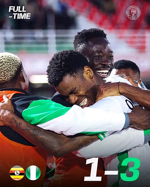 Nigeria Cruises to Round of 16 with 3-1 Win Over Uganda